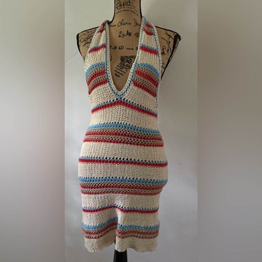 Forever 21 Halter Crochet Dress*